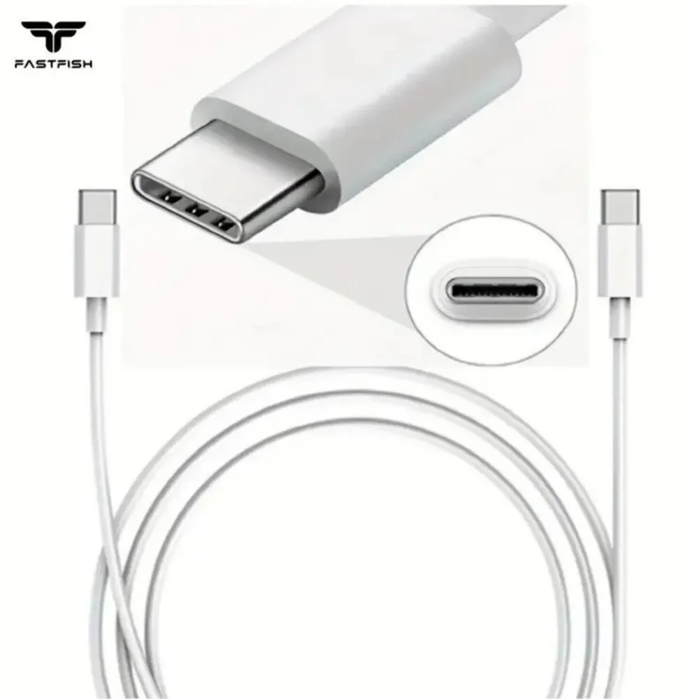NWT 3 Pack 6 Feet Charging Cable USB C to USB-C for IPhone15/ |IPhone16/ Samsung